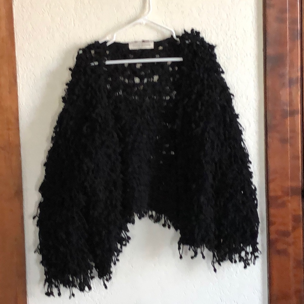Frilly and soft jacket